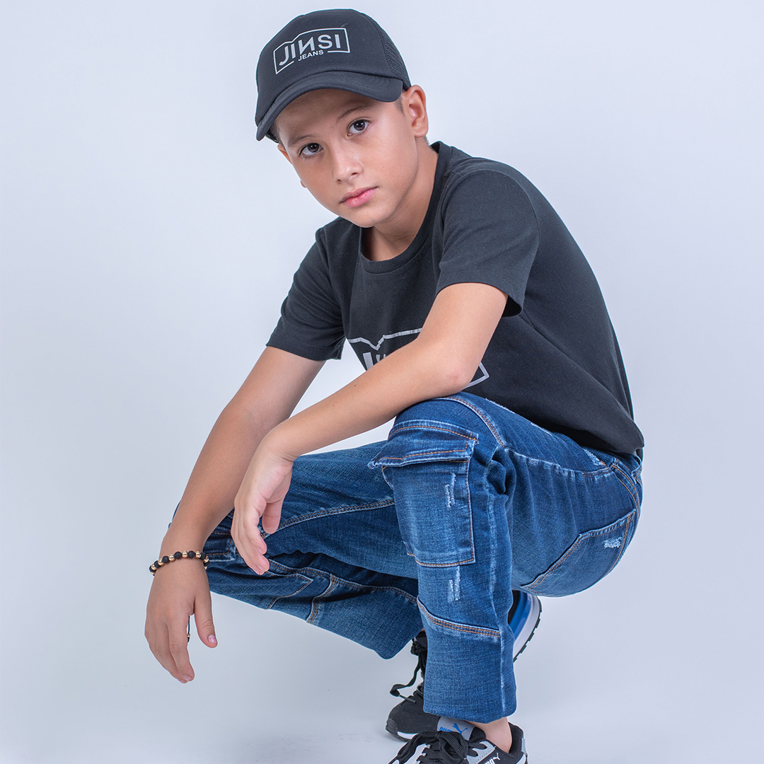 pantalón denim para niño, somos fabricantes de prenda denim o jeans para niños
